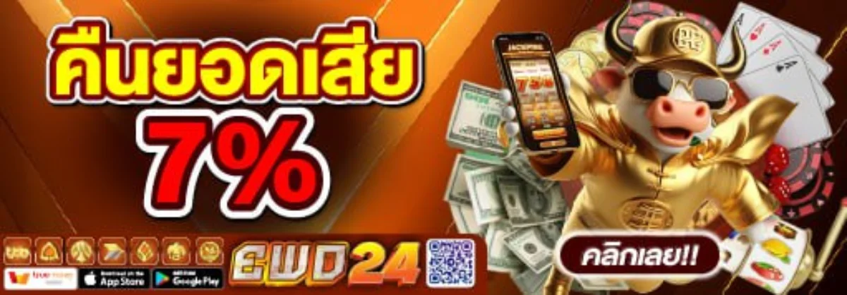 หน้าจอเกมสล็อต EWO24 บนมือถือ ระบบฝากถอนออโต้